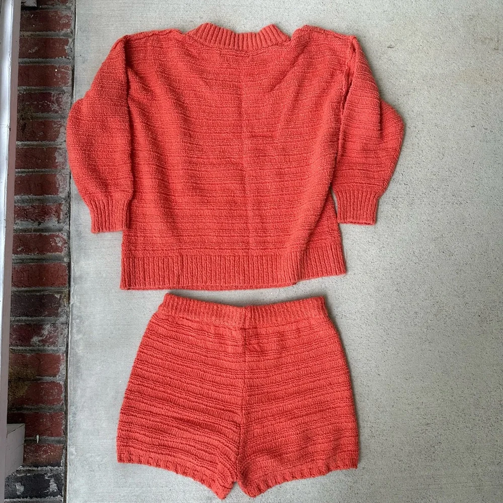 || Free People || Sweater and Short Set - Picture 6 of 6